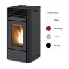 Piec na pellet RED Camelia Air blacha 8 kW